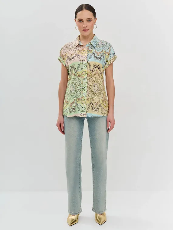 BULMER Блуза с принтом