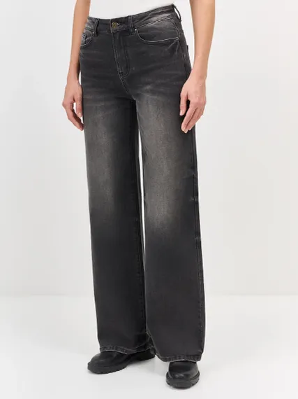 BULMER Широкие графитовые джинсы