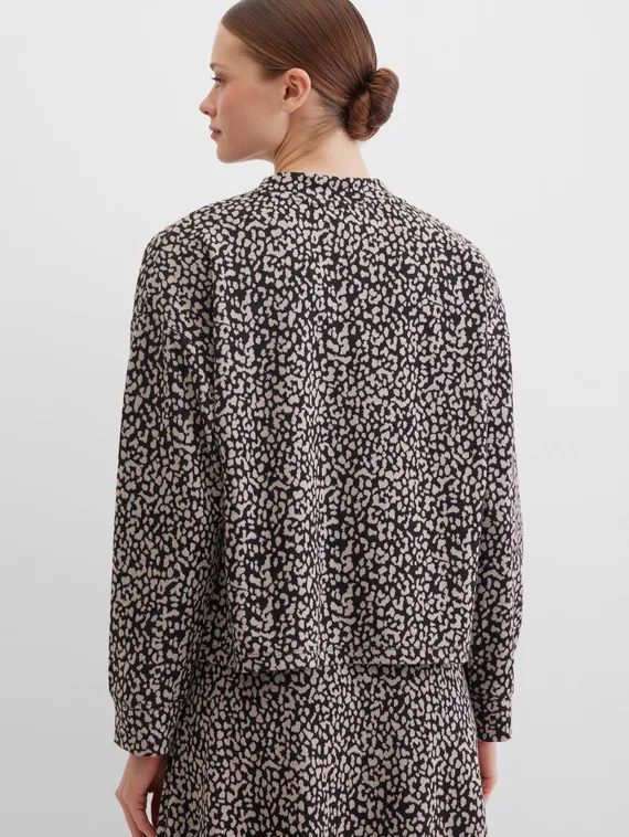 Elisa.and.me Джемпер с леопардовым принтом