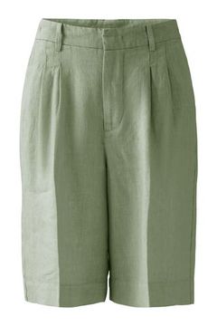 Oui Шорты-бермуды льняные