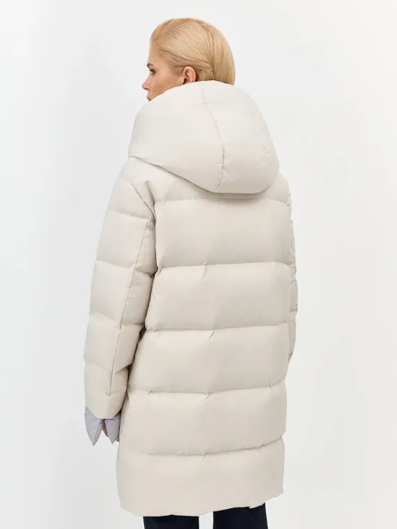 BULMER Пуховик с контрастной отделкой