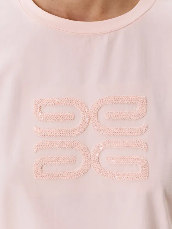 BULMER Футболка с вышивкой лого