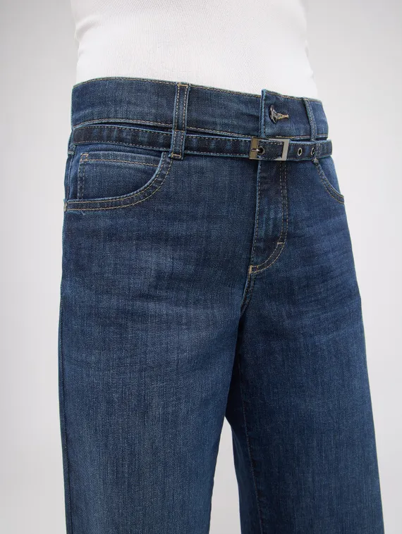 ANGELS Джинсы с ремнем синие