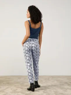 GERRY WEBER Брюки с принтом змеи