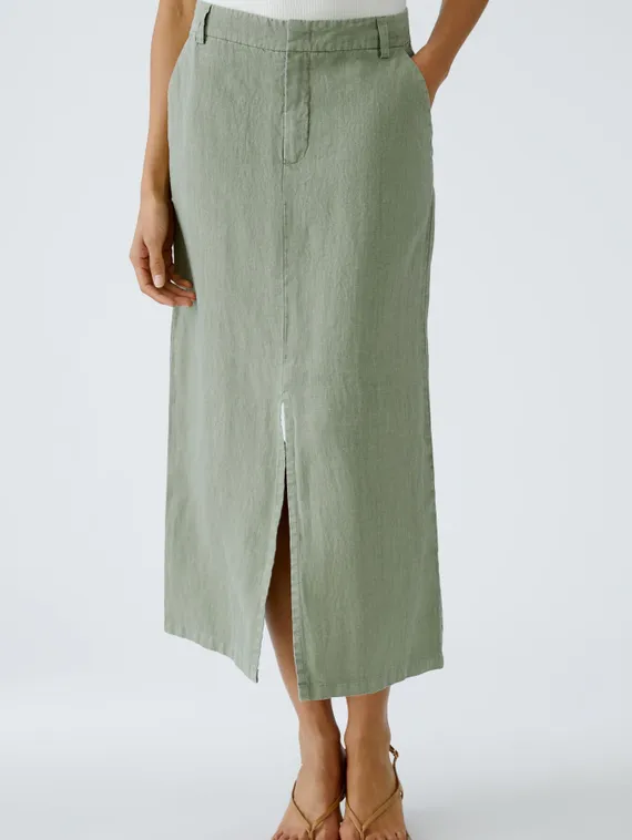 Oui Юбка макси льняная