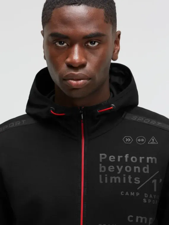 CAMP DAVID Спортивная толстовка с капюшоном