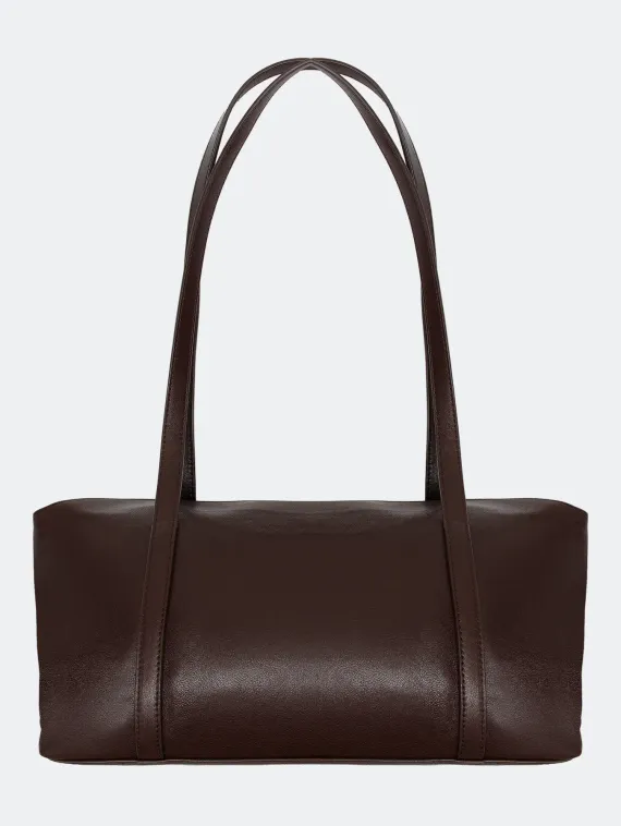 BULMER Сумка-багет из натуральной кожи