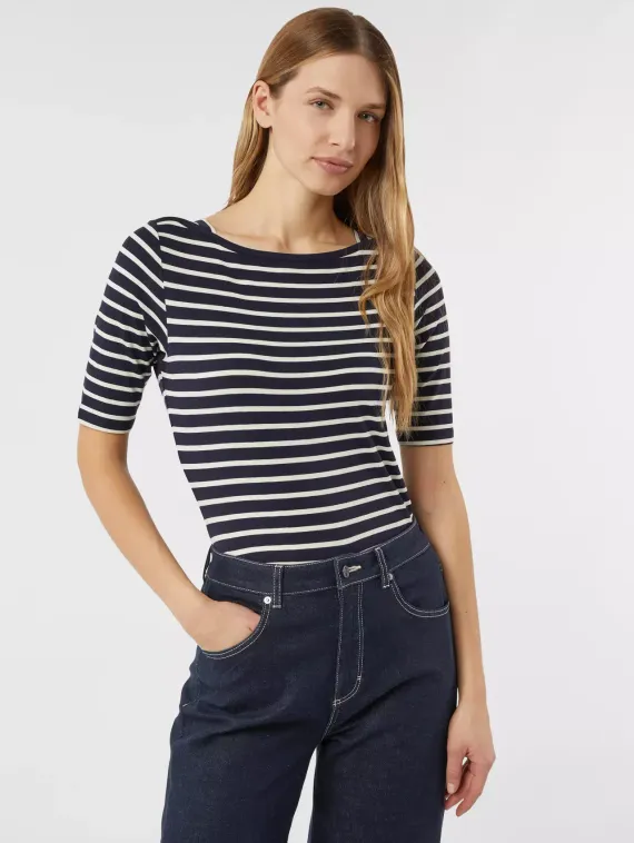 COMMA, Футболка из вискозного трикотажа