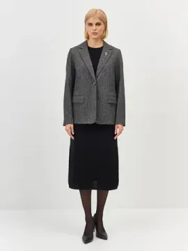 BULMER Трикотажный жакет с брошью