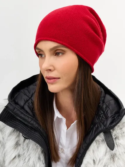 BULMER Шапка из 100% шерсти красная
