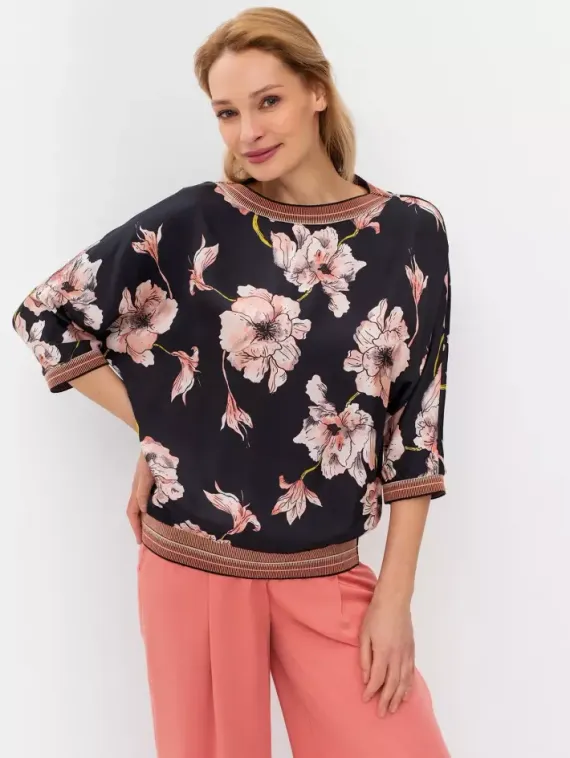 BULMER Блуза с цветочным принтом