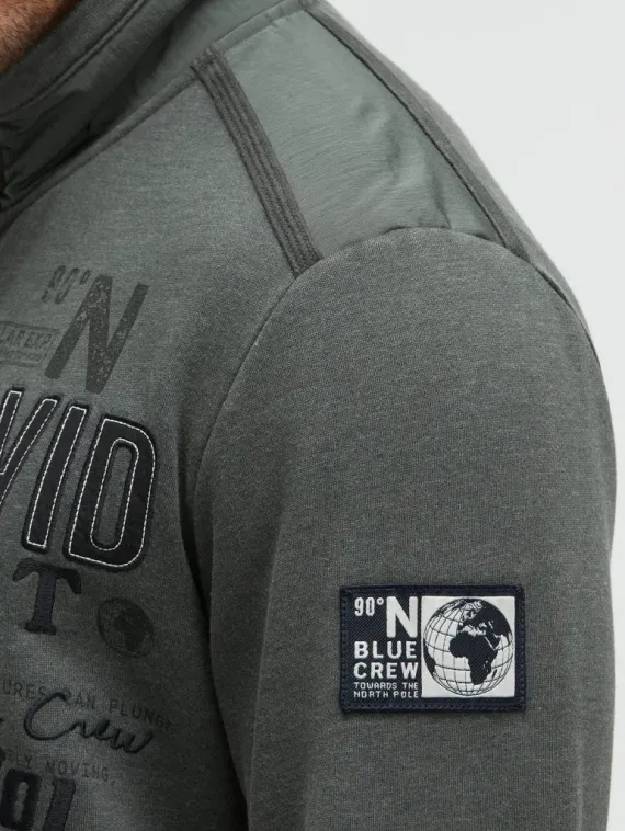 CAMP DAVID Толстовка с принтом и этикетками