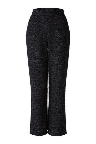 Oui Брюки с блестящей пряжей