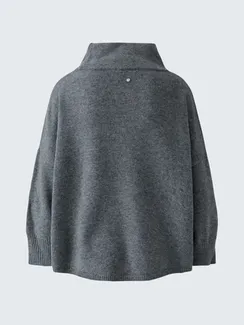 Oui Пуловер-пончо