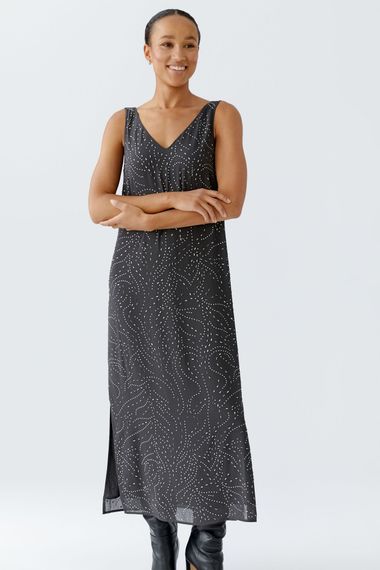 Oui Платье с декоративными камнями