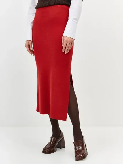 BULMER Жаккардовая юбка с разрезом