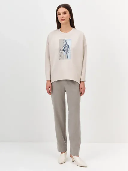 BULMER Свободный свитшот с принтом