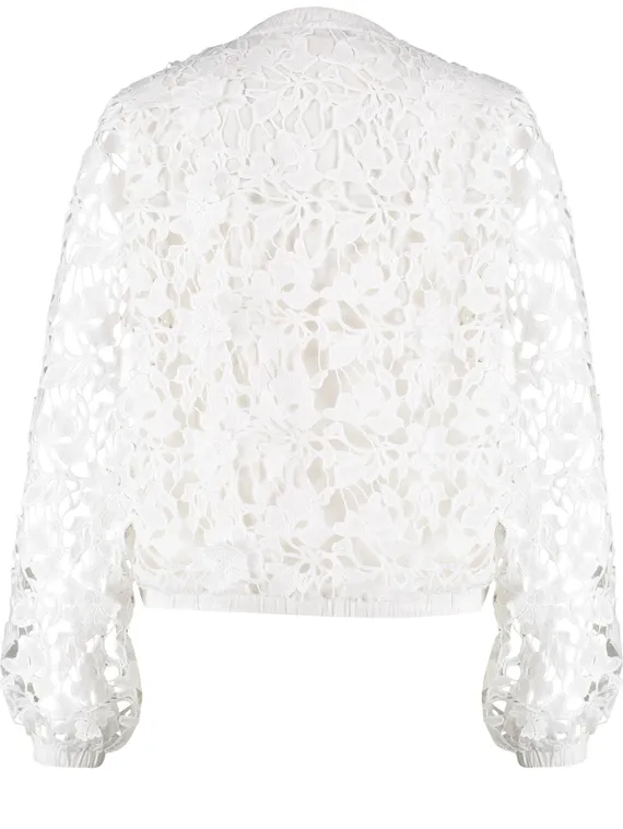 TAIFUN Кружевной бомбер