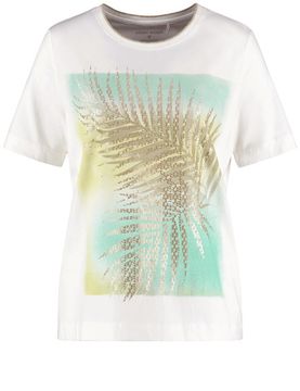 GERRY WEBER Футболка с мерцающим принтом