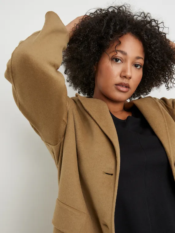 SAMOON Пальто шерстяное