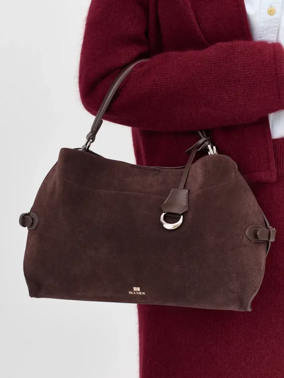 BULMER Кожаная сумка с косметичкой