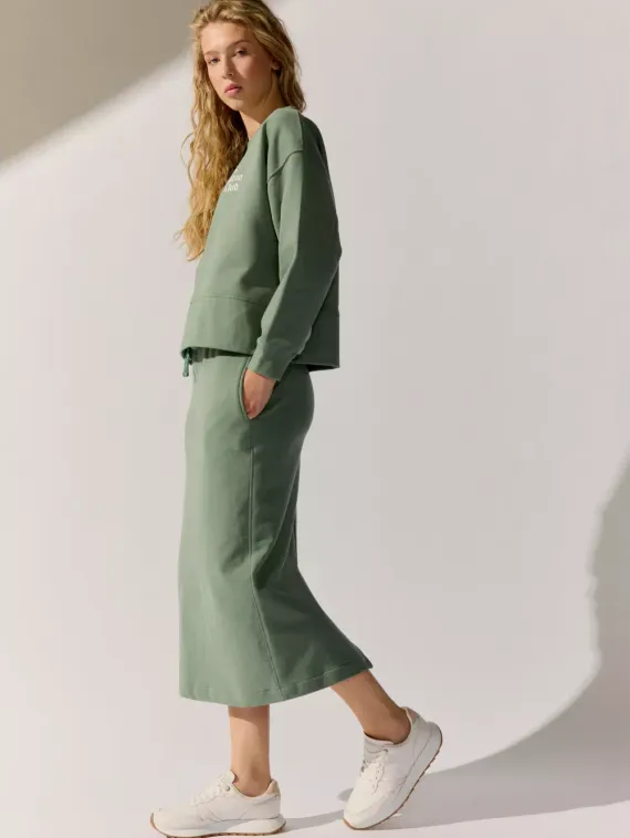 THE FASHION PEOPLE Толстовка с принтом на спине