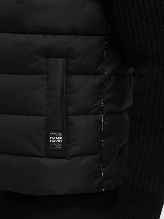 CAMP DAVID Стеганый жилет 2-в-1 со съемными трикотажными рукавами