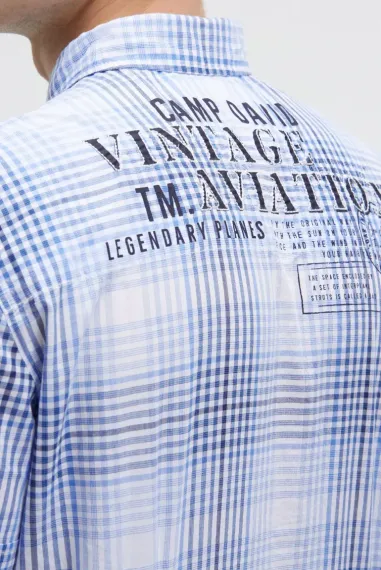 CAMP DAVID Рубашка в клетку