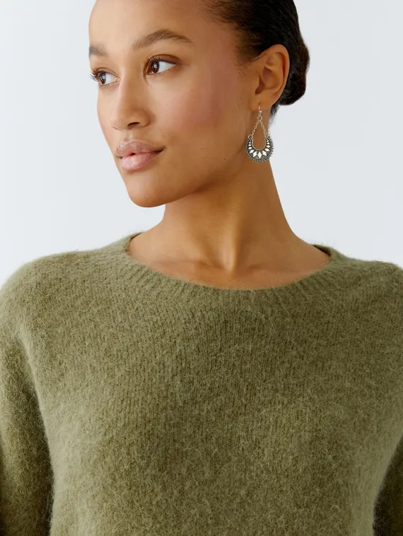 Oui Пуловер из смеси альпаки