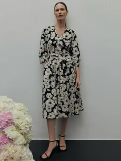 GERRY WEBER Платье с цветочным принтом