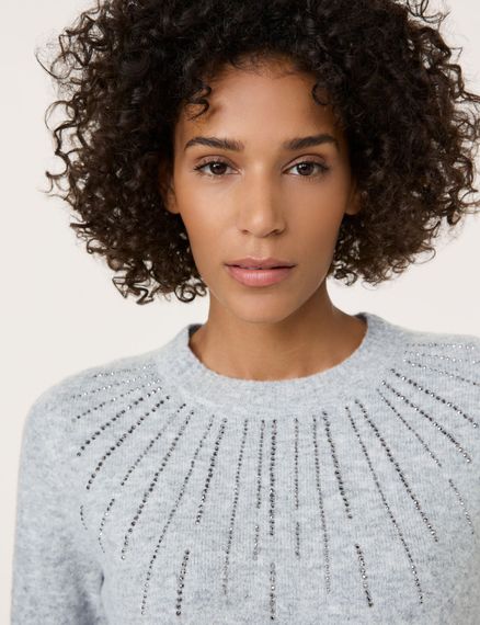 GERRY WEBER Джемпер с камнями