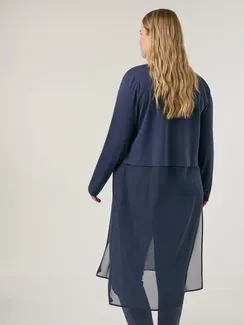 SAMOON Кардиган комбинированный