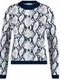 GERRY WEBER Джемпер с принтом змеи