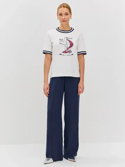 BULMER Футболка с ярким принтом