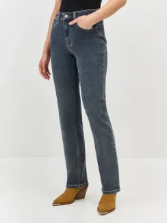 BULMER Прямые джинсы с вышивкой