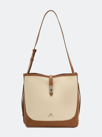 BULMER Сумка из натуральной кожи с косметичкой