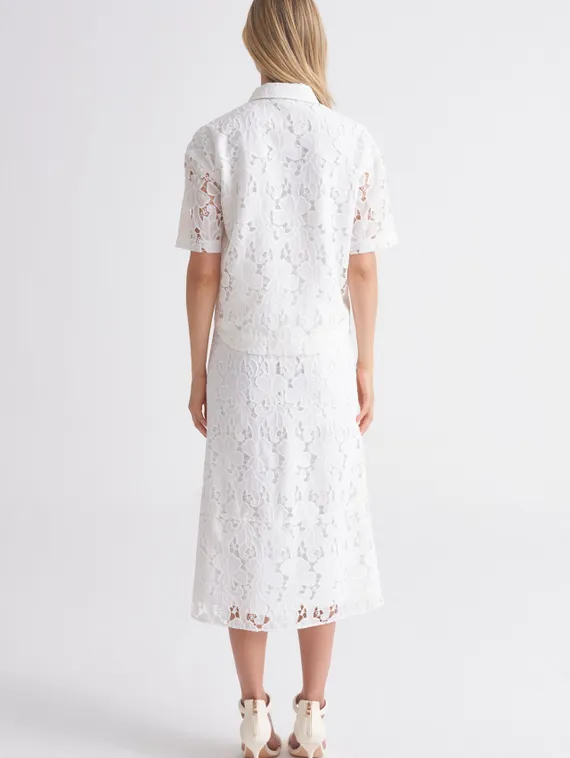 UNQ Блуза кружевная