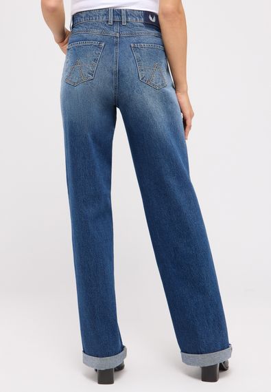 ANGELS Джинсы свободного кроя с отворотами