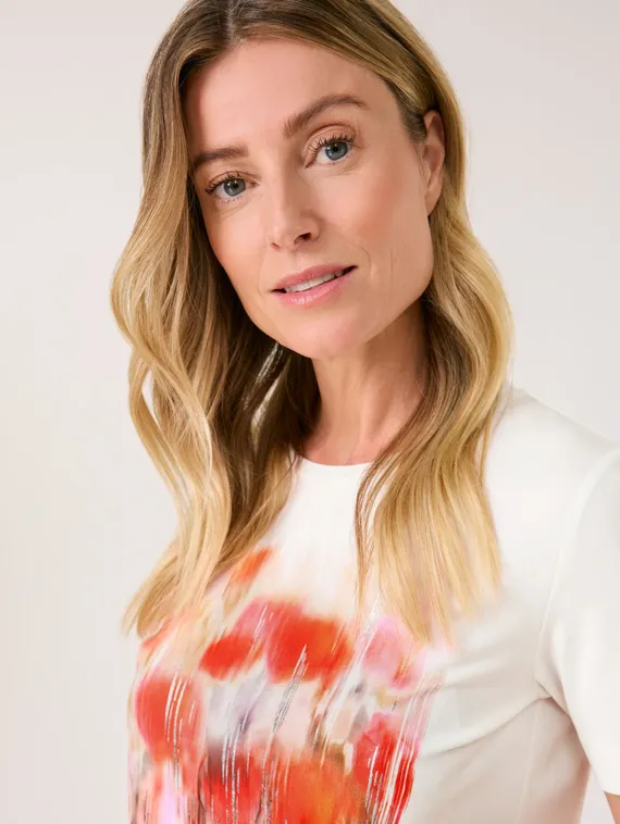 GERRY WEBER Футболка с абстрактным принтом