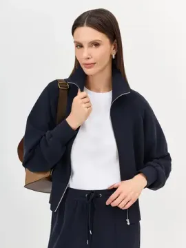 BULMER Бомбер с высоким воротником