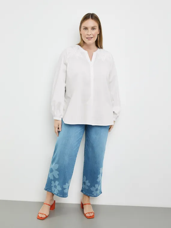 SAMOON Туника с вышивкой