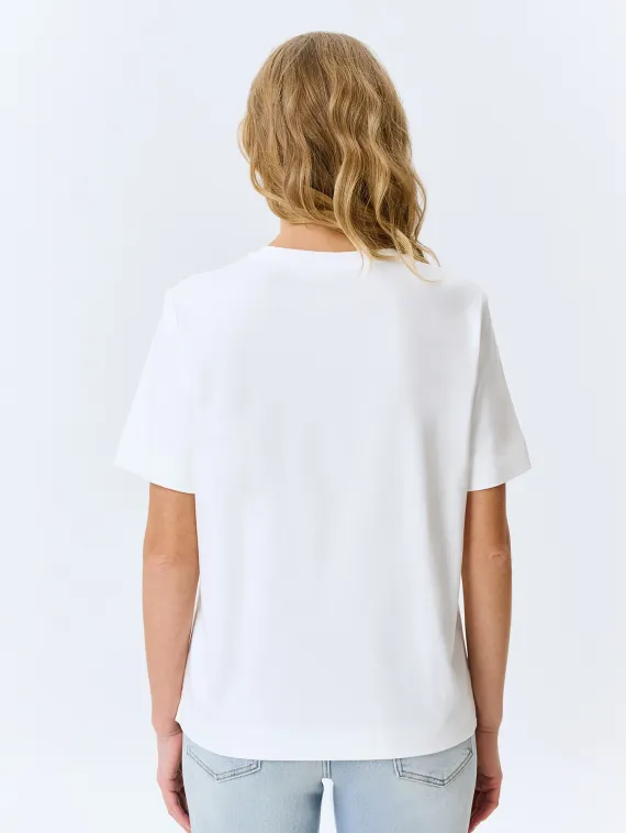 BULMER Футболка с мерцающими пайетками