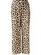 Oui Брюки с леопардовым принтом