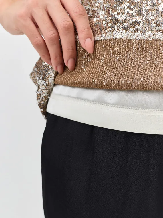 BULMER Джемпер с искрящимися пайетками