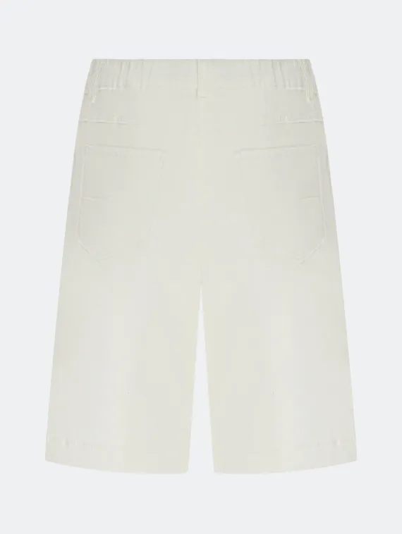 BULMER Белые джинсовые бермуды