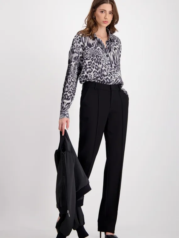 MONARI Блуза с анималистичным принтом