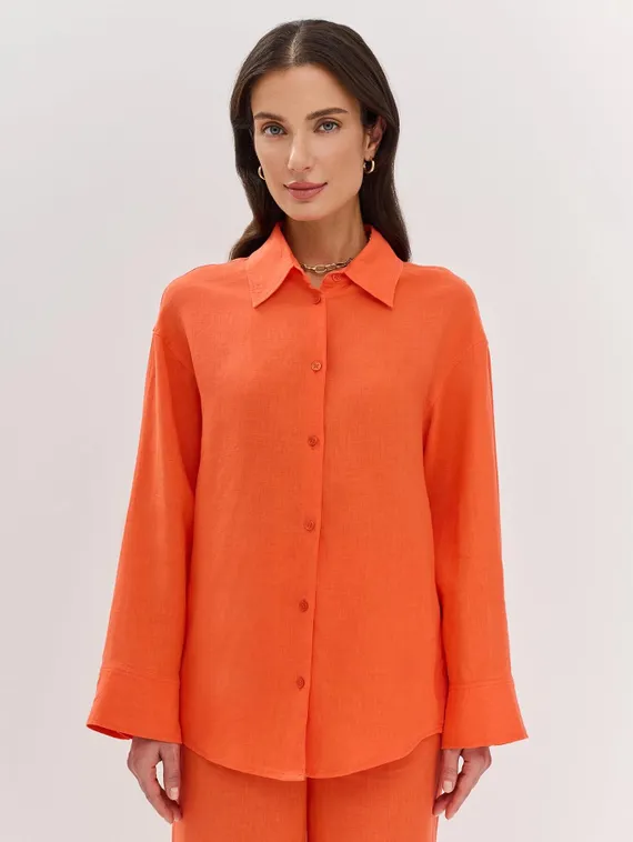 BULMER Рубашка 100% лен