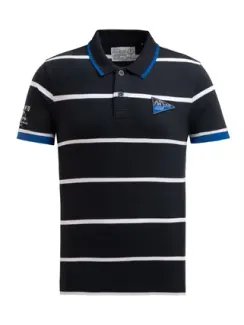 CAMP DAVID Поло в полоску