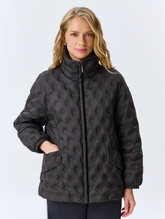 BULMER Куртка с фантазийной стежкой черная