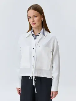 BULMER Жакет из тенселя и льна